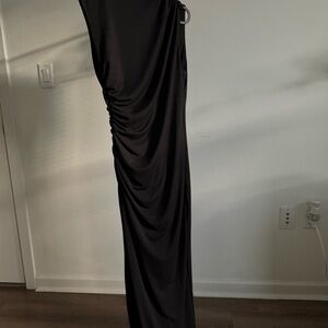 Zara Asymmetrical Black Skirt